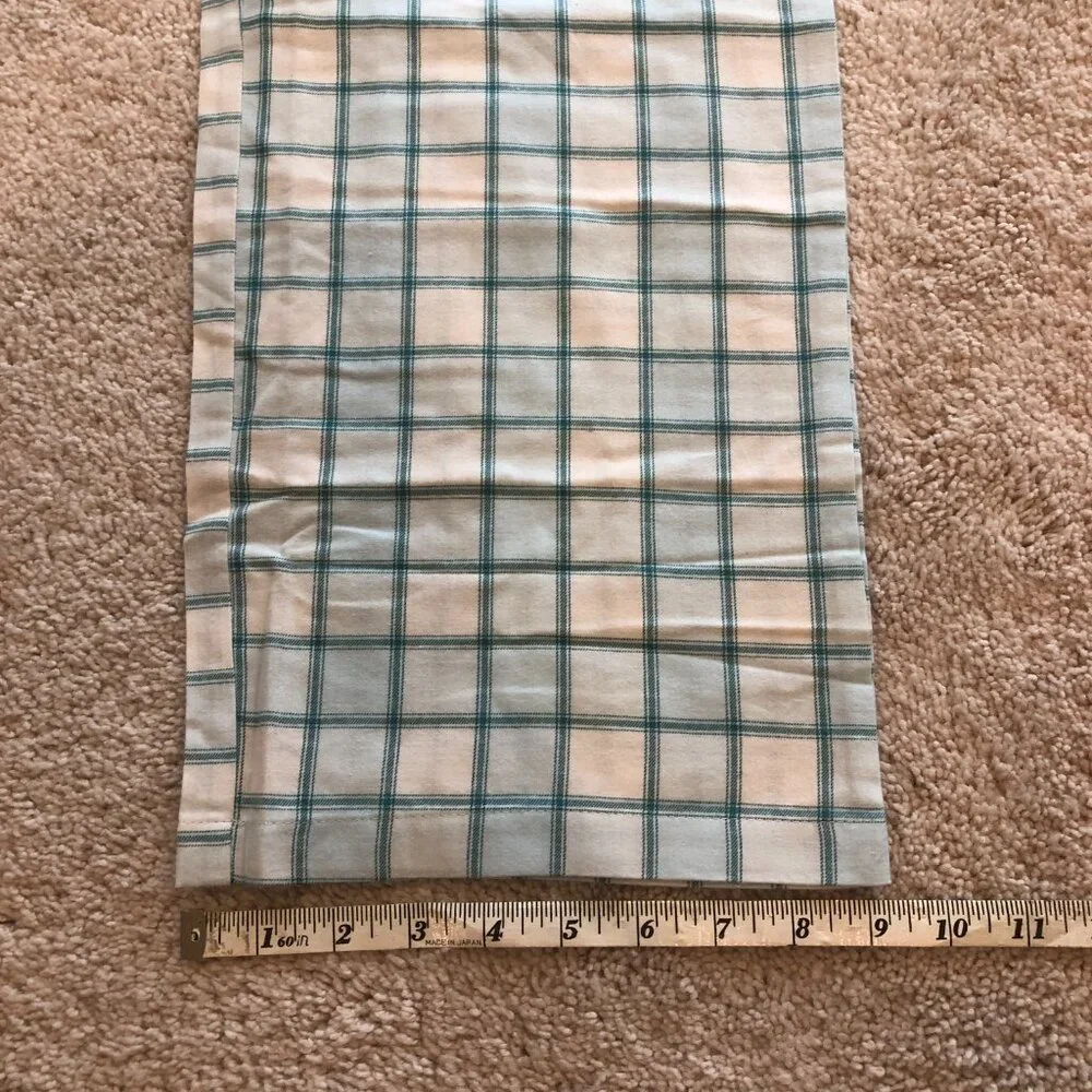 Amazon Essentials Blue/White Plaid Drawstring PJs Pajamas Bottoms - Picture 9 of 10